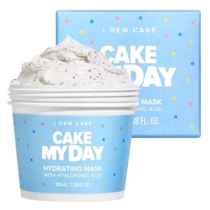 I Dew Care Cake My Day Hydrating Mask - Blue